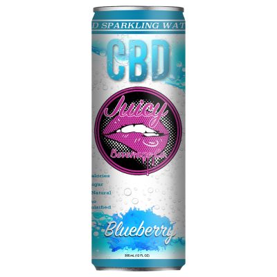 CBD Seltzers Blueberry